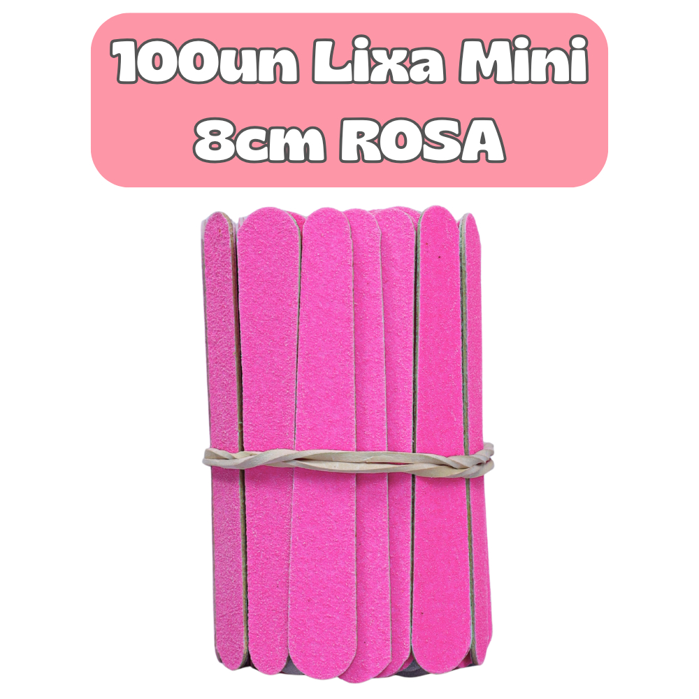 100UN Lixa de Unha MINI Salão de Beleza Spá Est�