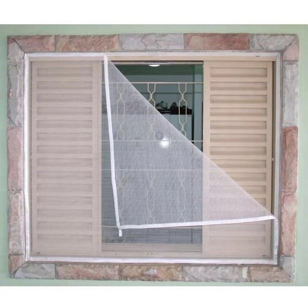 Tela Mosquiteiro Para Janela 150x130cm Com Velcro 