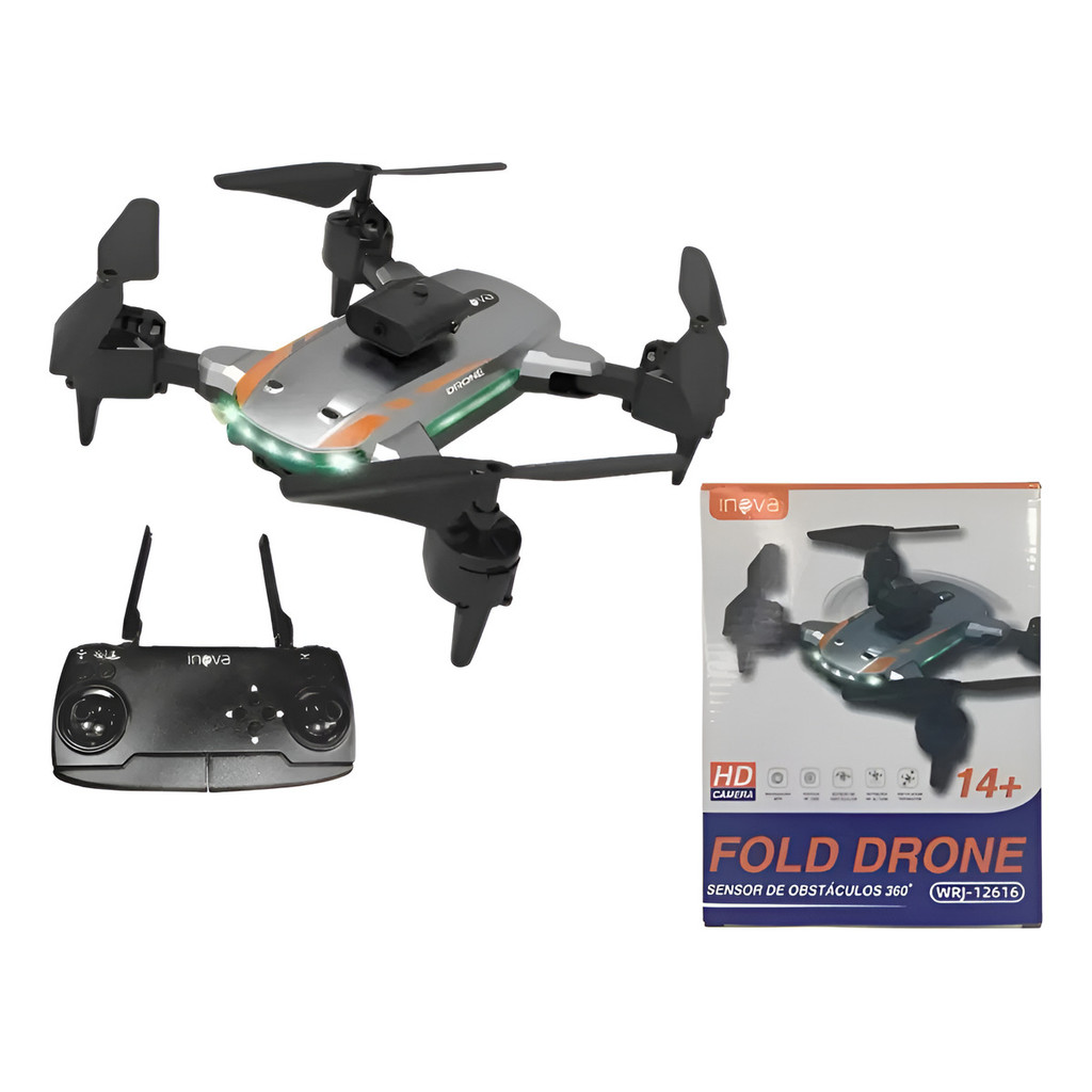 Drone Dual Câmera 4k Full Hd Gps Sensor Obstácul