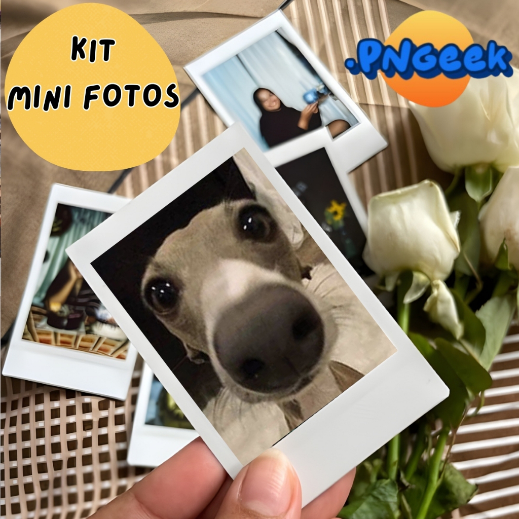 Mini Fotos Kit Personalizados Fotos Retrô Present