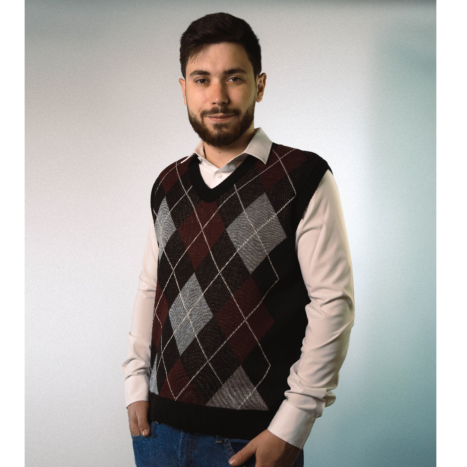 Colete Pulôver Masculino Elegante Chic Social Cas