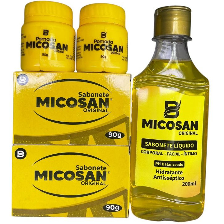 Micosan Kit Pomada Clareadora 2 Pomadas 2 Sabonete