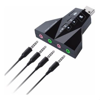 ADAPTADOR P/ PLACA DE SOM USB – ENTRADA P2 F