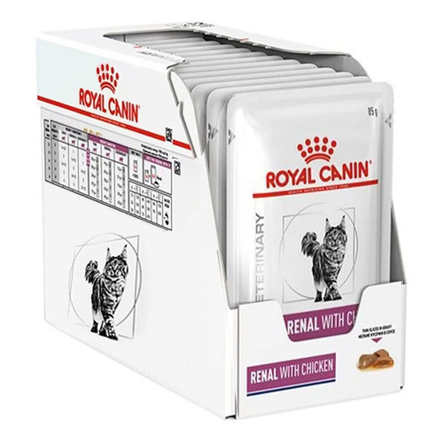 Royal Canin Renal Feline 1 Cx C/12 Sachês