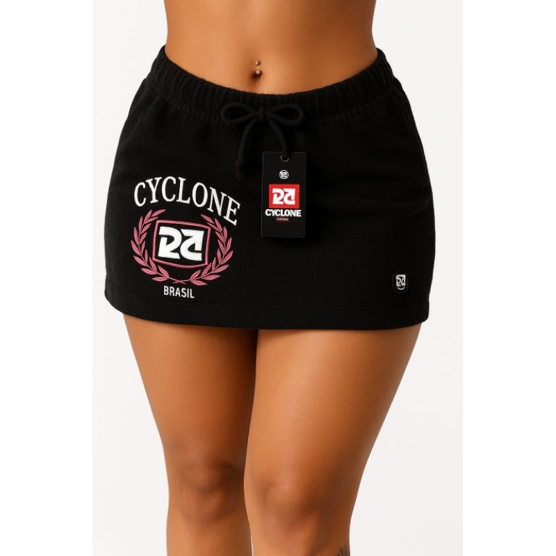 Saia feminina de veludo