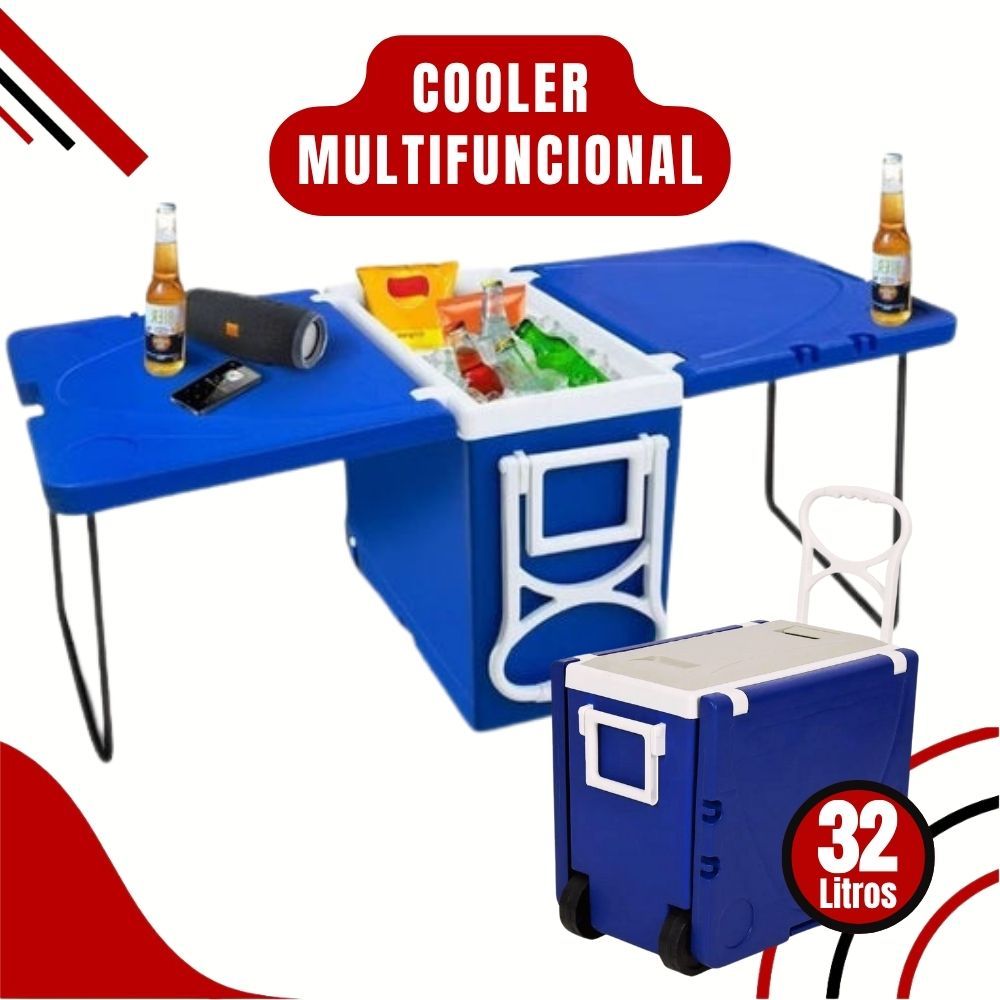 Cooler 32L Super Térmico Multifuncional  Ideal pa