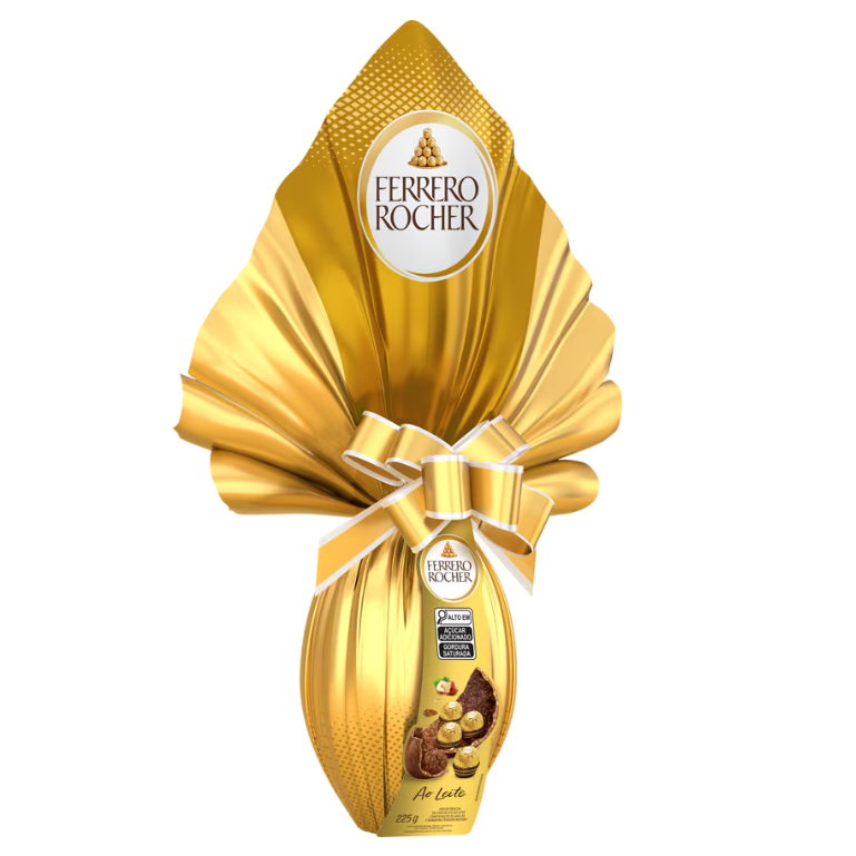 Ovo de Páscoa Ao Leite 225gr Ferrero Rocher