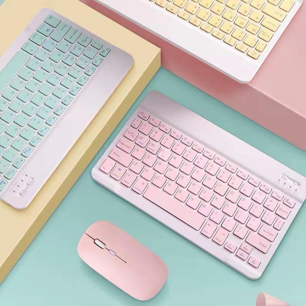 Sem Fio Bluetooth Teclado 10 Polegadas com mouseJI