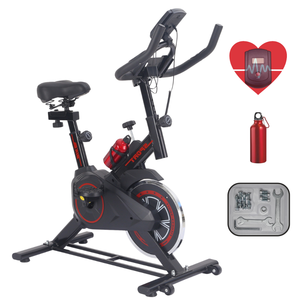 Bicicleta Spinning Ergométrica Com Leitor de Bati