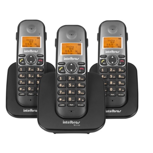 Telefone sem fio digital com Viva-Voz TS 5123 com 