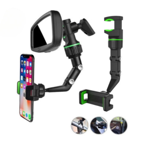 Novo Suporte Multifuncional Carro Espelho Retrovis