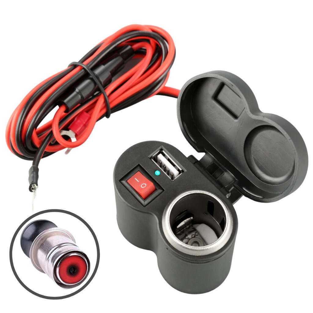 Carregador De Celular Usb Turbo Para Motos