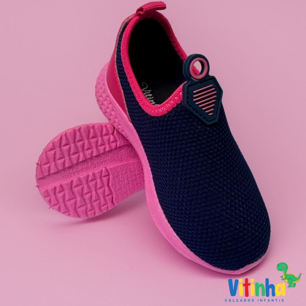 Tênis Infantil Menina Leve Promoção Volta as Au