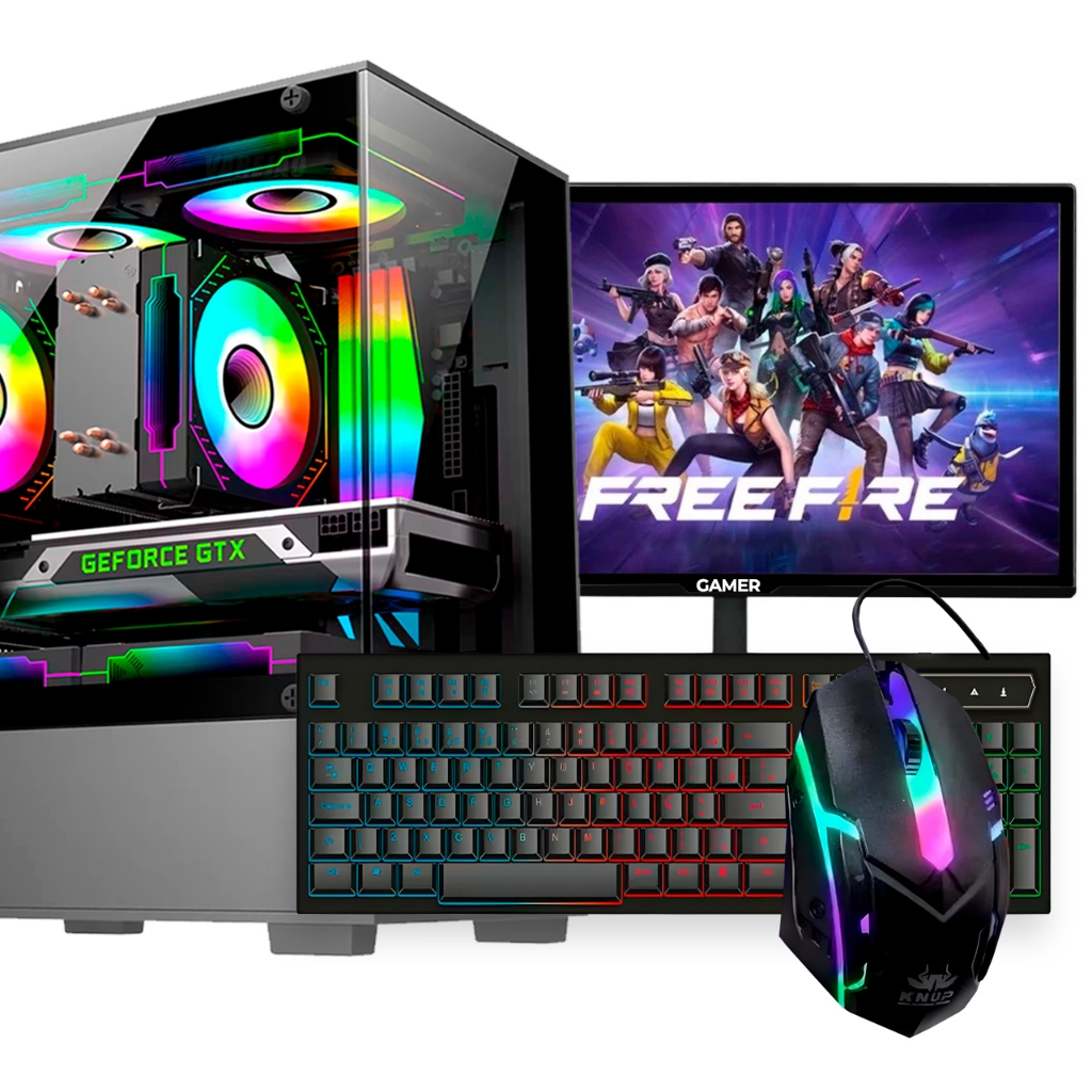 Cpu Gamer Barato I5 8gb Ssd 240gb + Wifi + GT 610