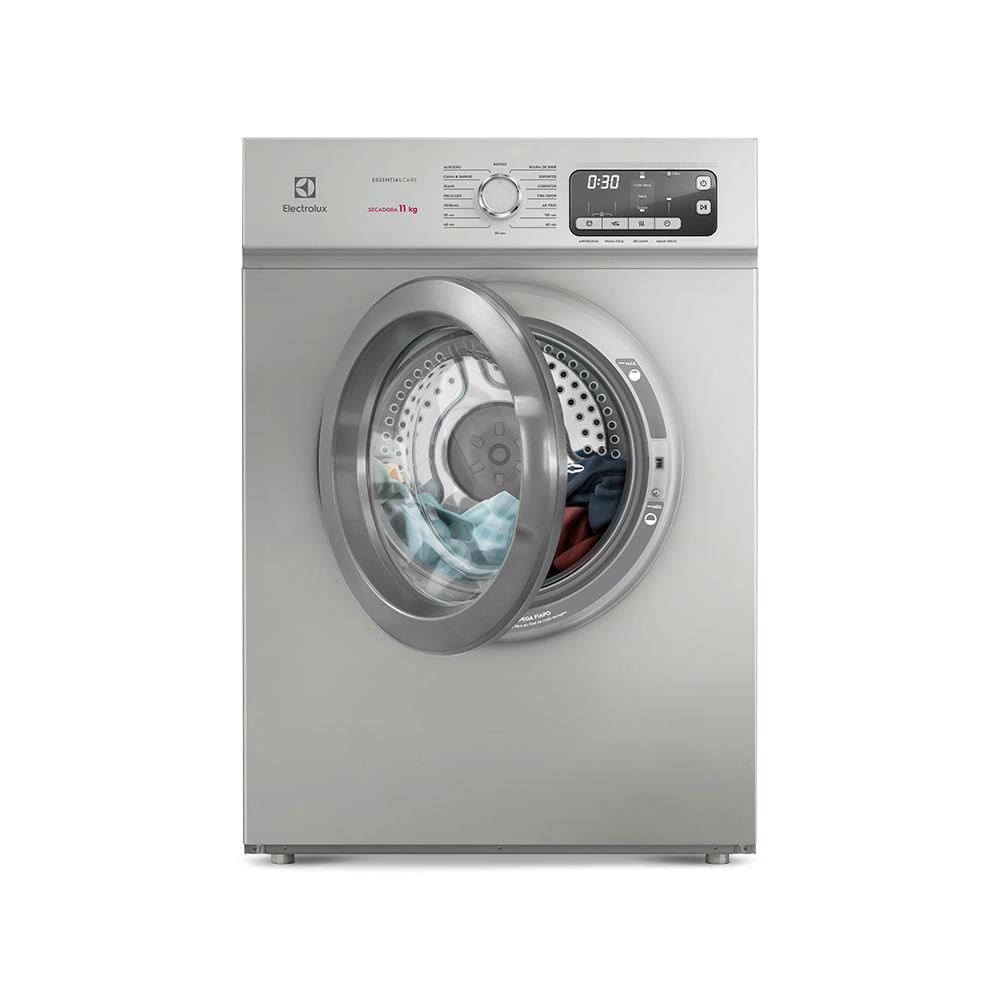Secadora de Roupas Electrolux 11Kg Cor Inox Essent