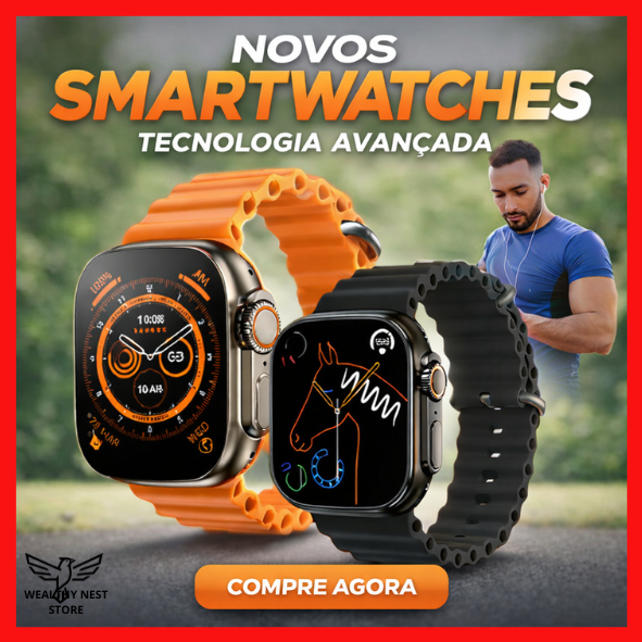 Relógio Digital Smartwatch Ultra 10 T800 Esportiv