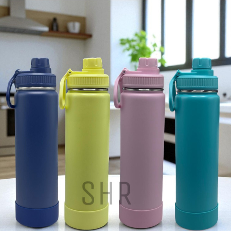 Garrafa Térmica 800ml Com Base De Silicone Remov�