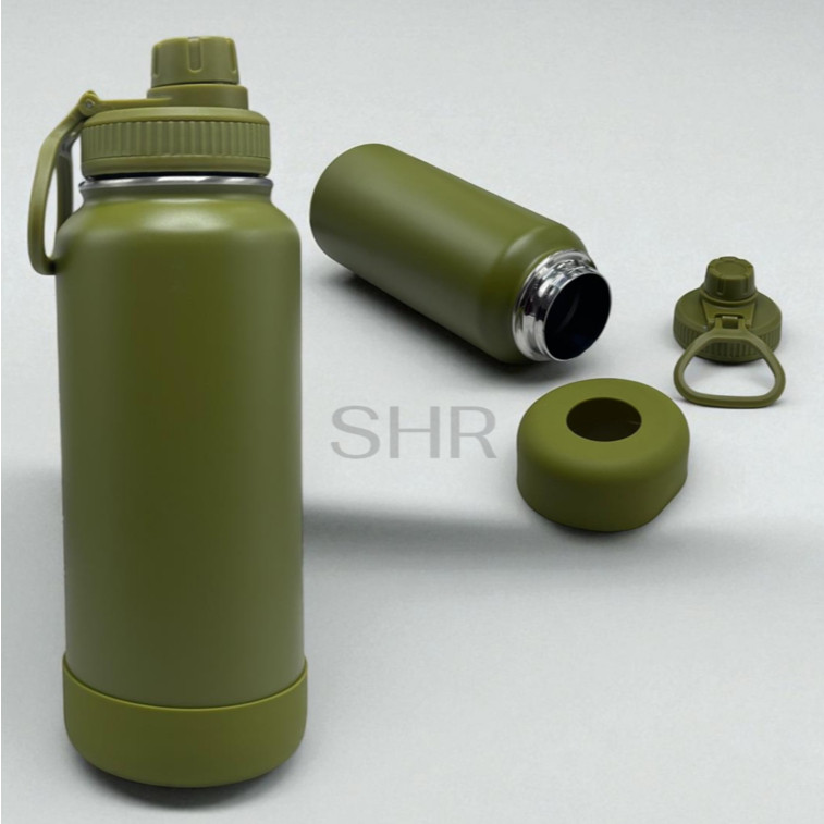 Garrafa Inox Térmica 1000ML Com Capinha Protetora