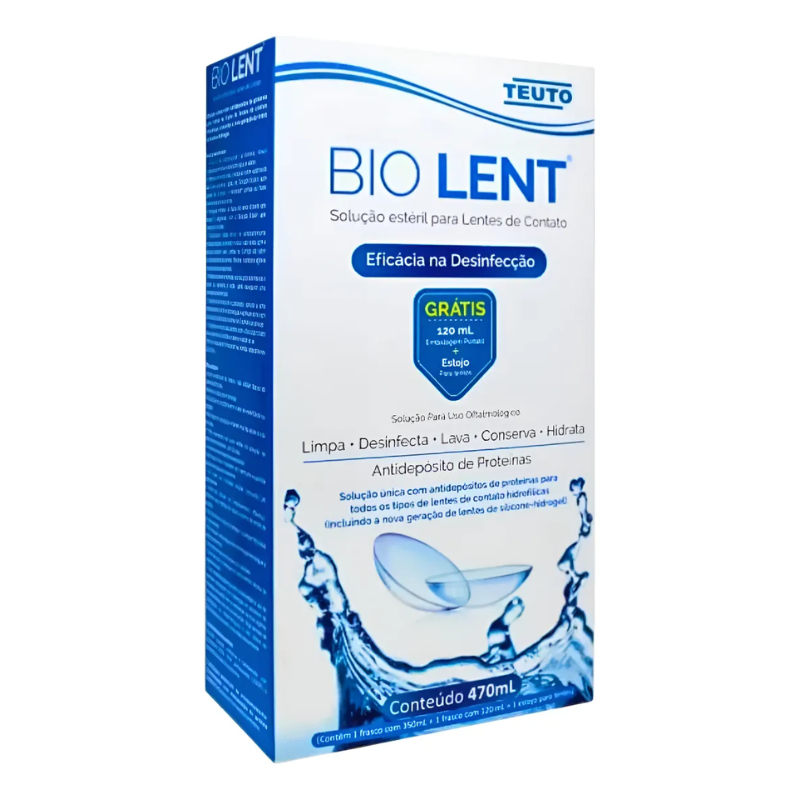 Bio Lent Teuto 360ml + 120ml Limpeza Completa P/ L