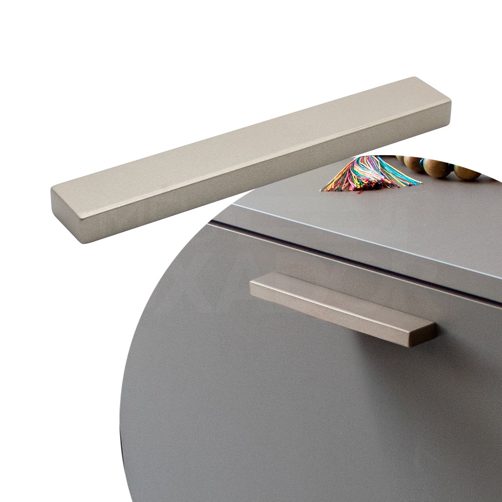 Puxador 1160 Loft Zamac Para Gavetas Armarios Port