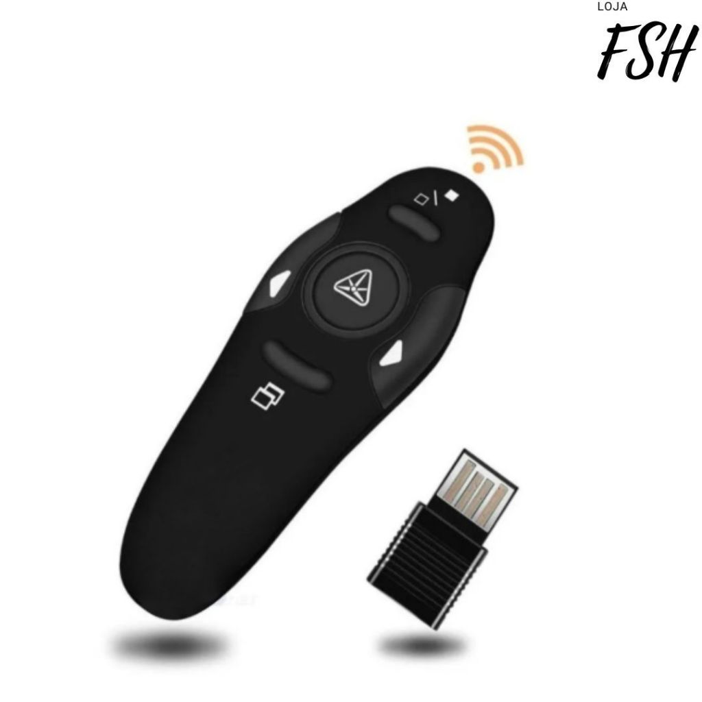 Caneta Laser Apresentador Slide Power Point Contro