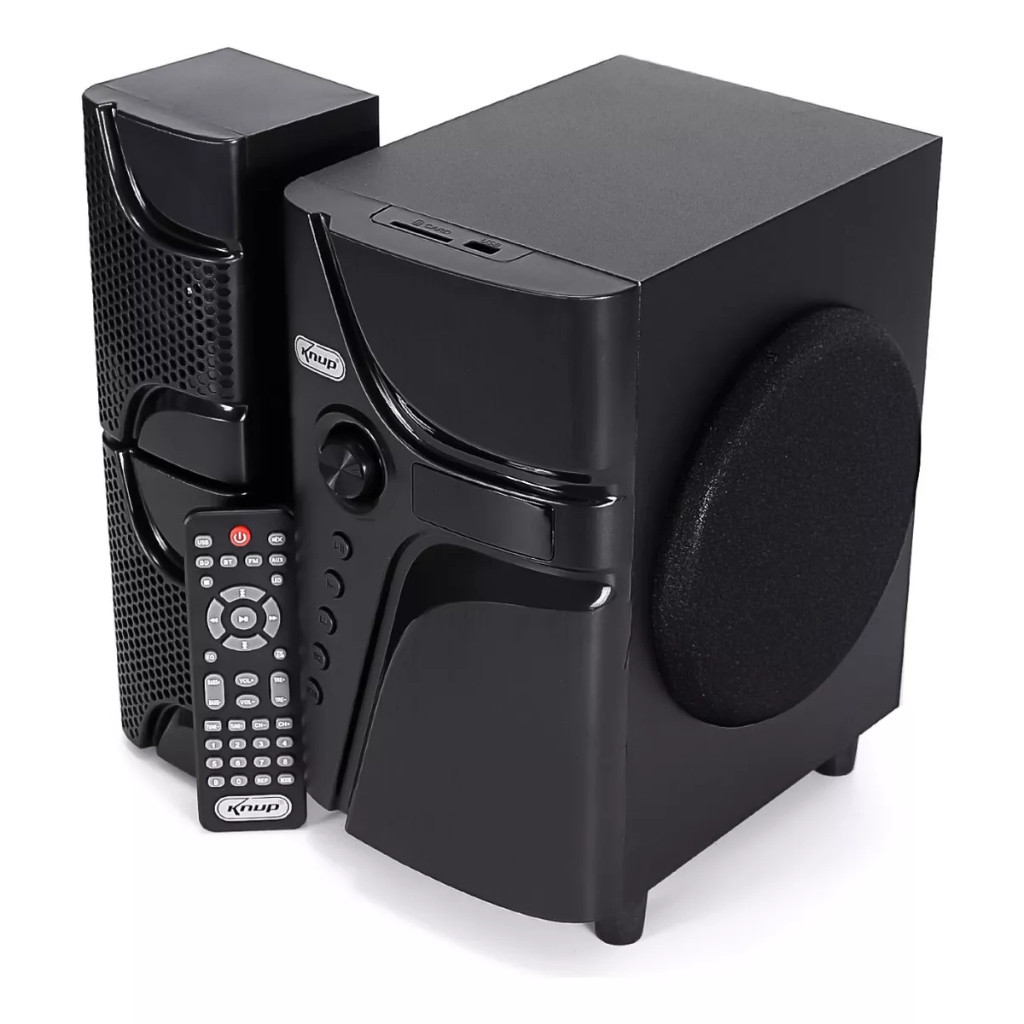 Home Theater 2.1 Sistema Som 45w Bluetooth Portát