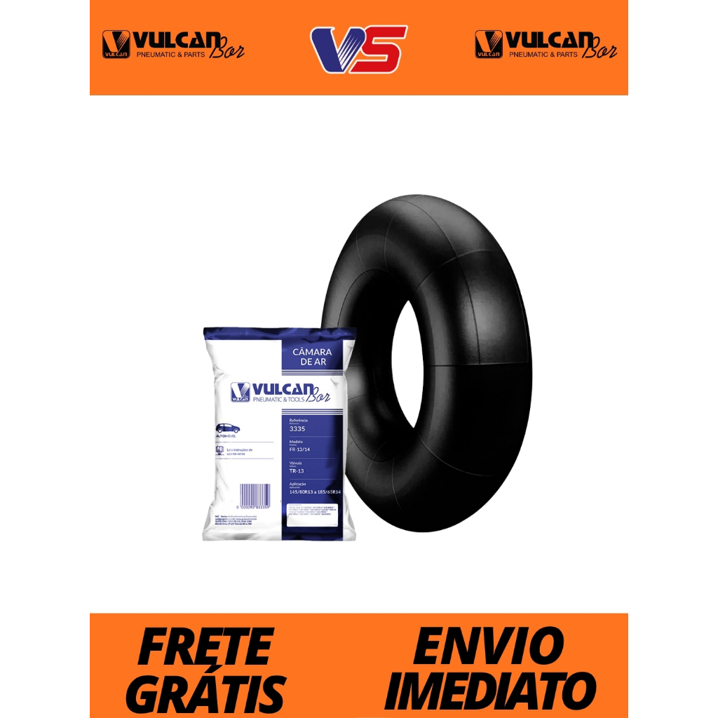 Câmara de Ar Aro 13/14 TR13 Vulcanbor Premium Ref