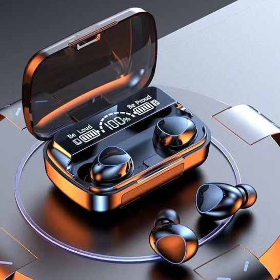 M10 Fone De Ouvido bluetooth 5.1 Com display Led T