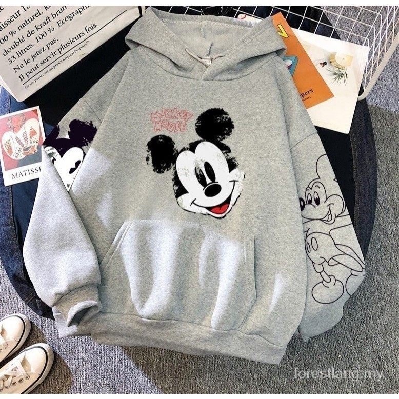 Moletom Canguru Flanelado Quentinho  mickey Unisse