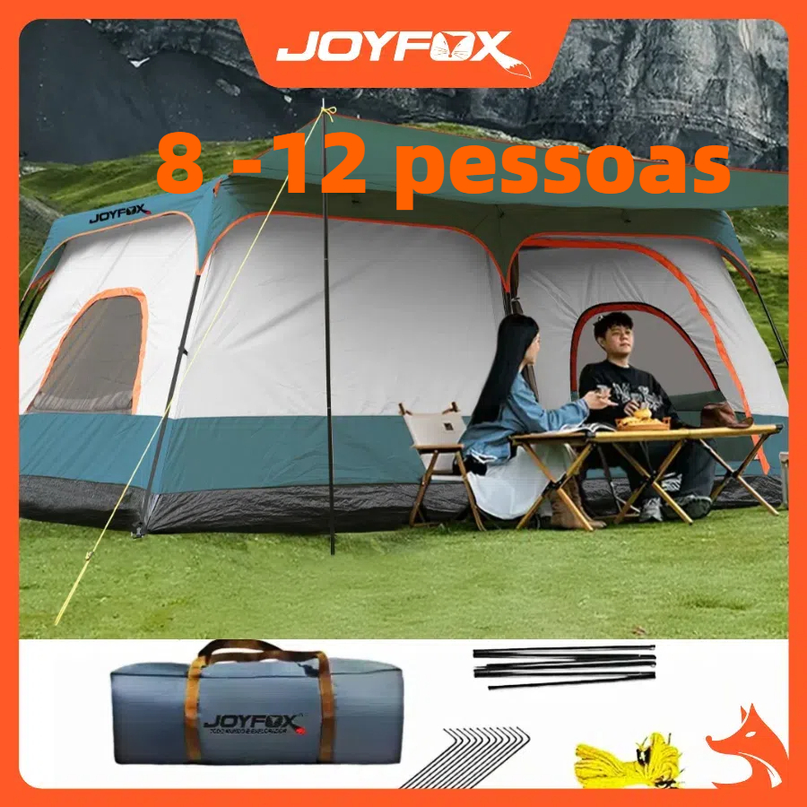JOYFOX 8-12 Pessoas Barraca Camping Acampamento 38