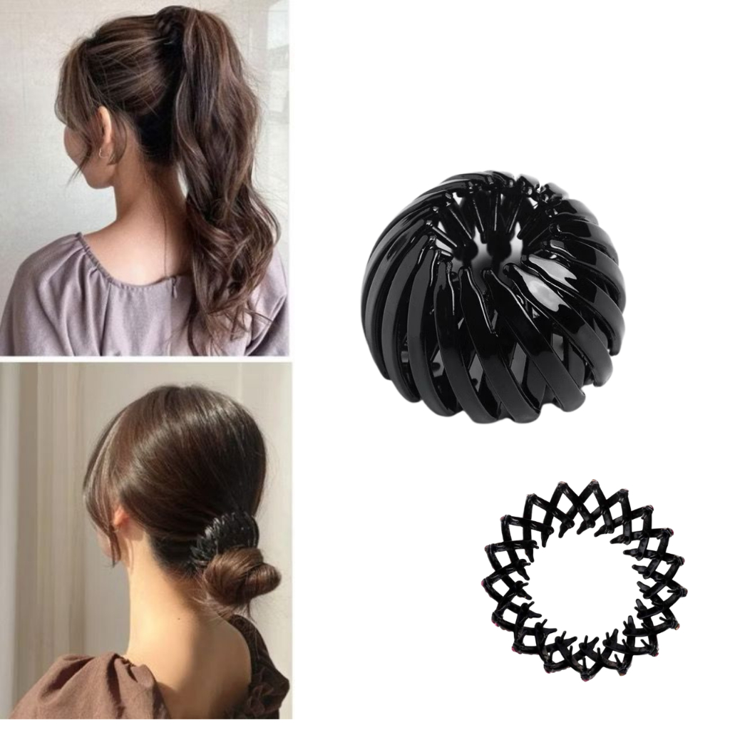 Moda Feminina Coque Clipe De Cabelo Rabo de Cavalo