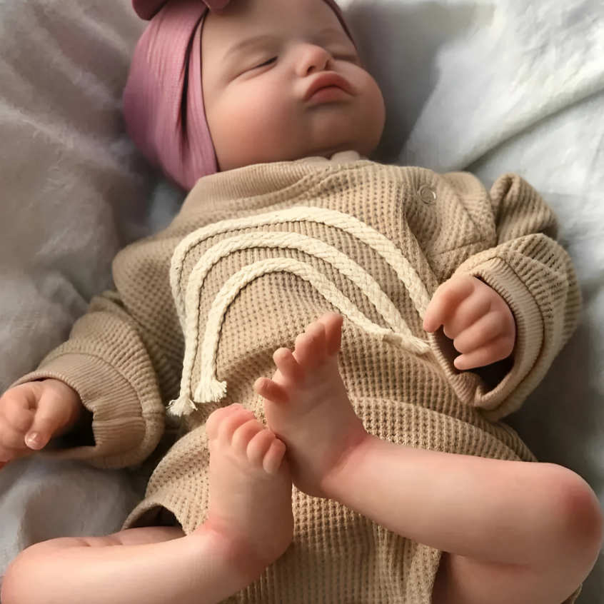 Bebê Boneca Reborn Rosali Siliconada Realista Pod