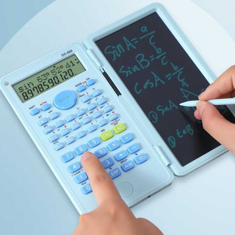 Calculadora Cientifica 2 em 1 com Louça Magica, 1