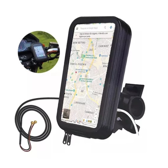 Suporte Celular Para Moto Impermeavel Chuva A Prov