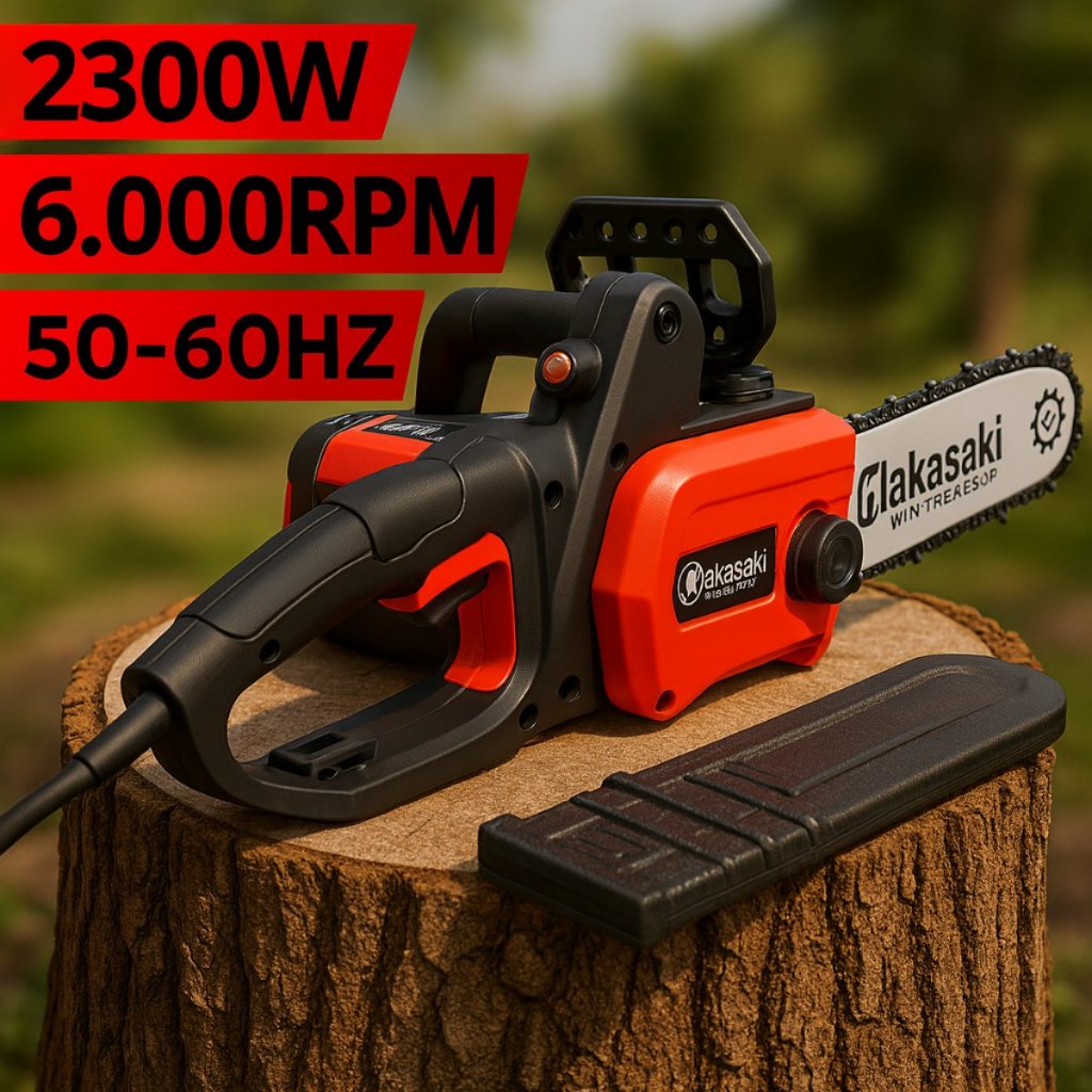 Motosserra Elétrica 2300W Forte e Silenciosa Sab