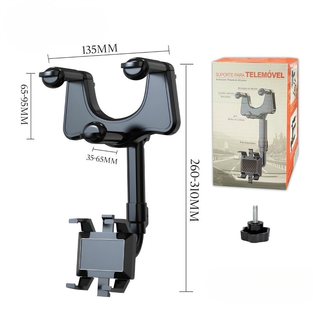 Suporte para celular veicular suporte para retrovi