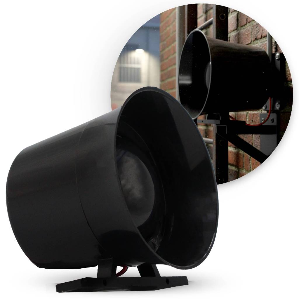 Sirene Piezoelétrica Alta Potencia 1 Som Alarme I