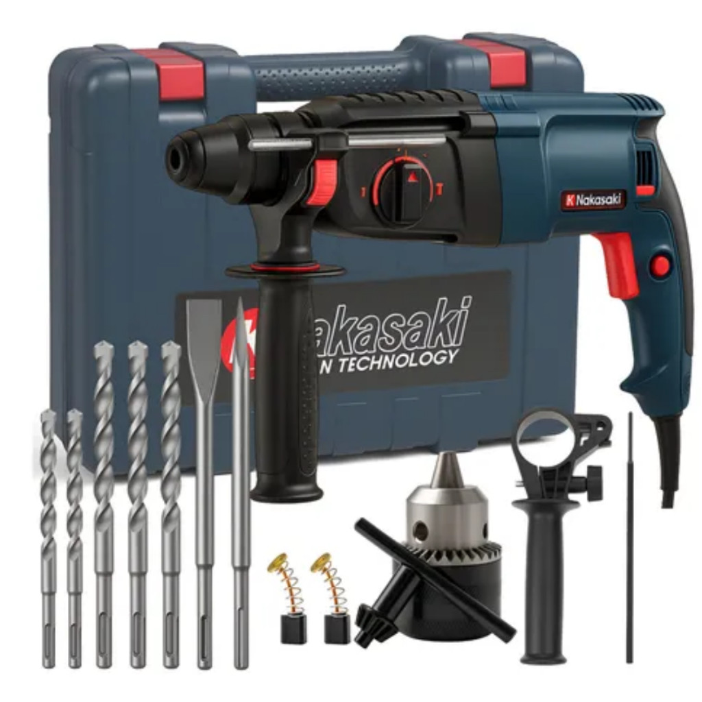 Martelete Rompedor 1600w Furadeira Reversível Sup