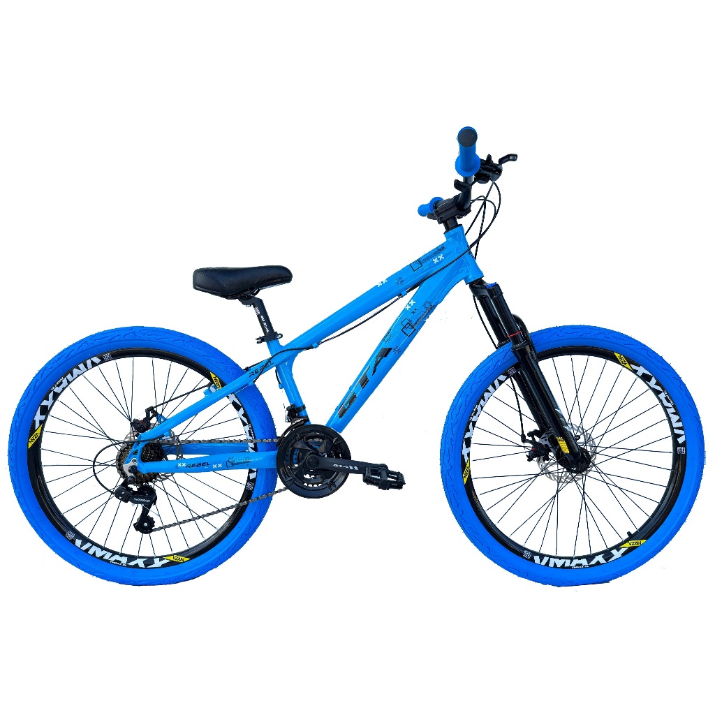 Bicicleta Aro 26 Gta Rebel Freeride 21v ou 7v Frei