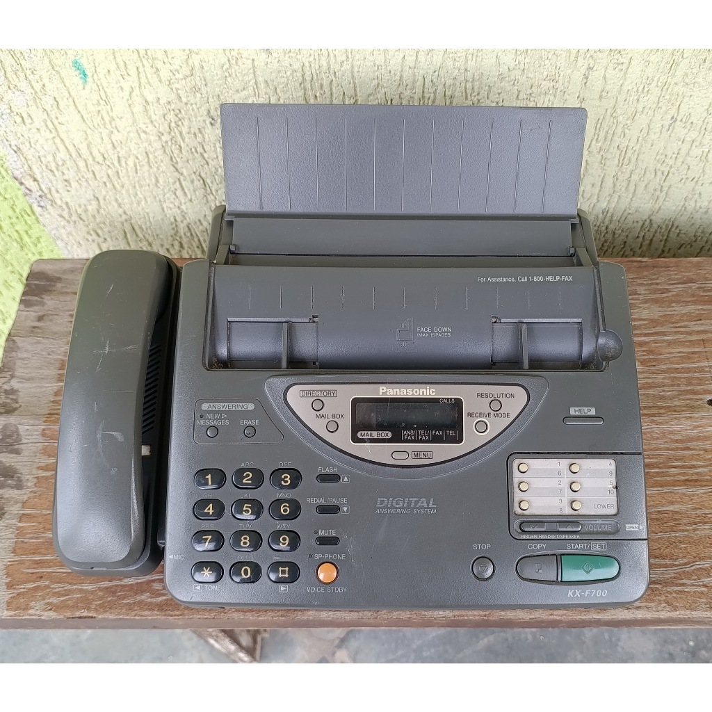 Telefone Fax Panasonic Kx F-700