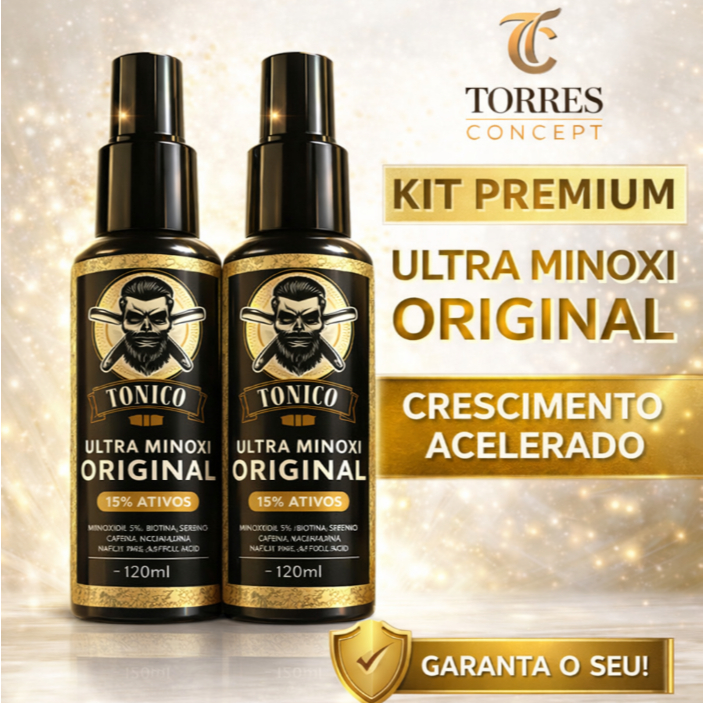 Kit 2 Tônicos Dlust Ultra Minoxi 120ml – Pr