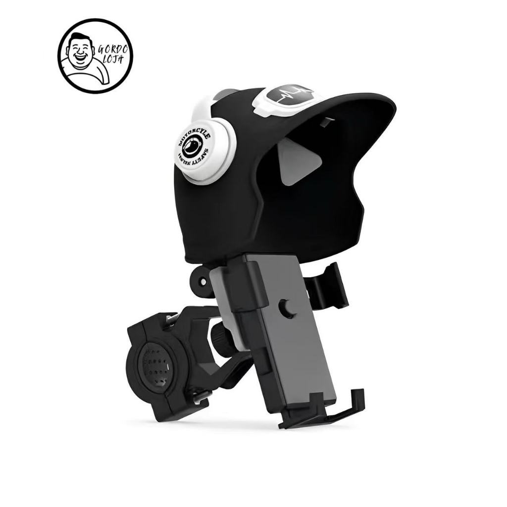 Suporte Para Telefone Celular De Motocicleta Com C