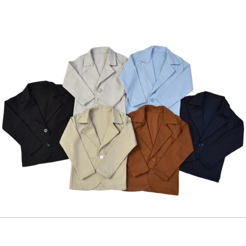 Blazer Casaco Infantil esporte fino cores variadas