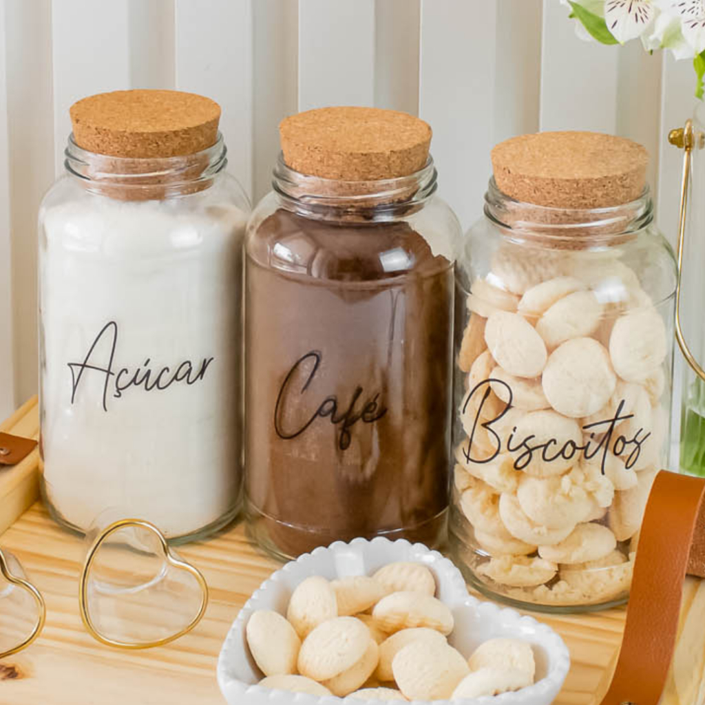 Kit Cantinho do Café – Café, Açúcar e Bi