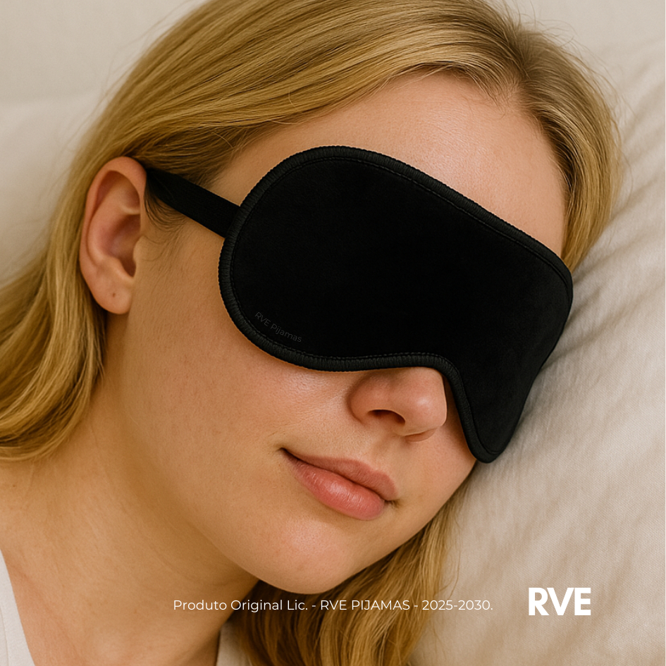 Tapa Olho Kit Máscara de Dormir Confortável Viag
