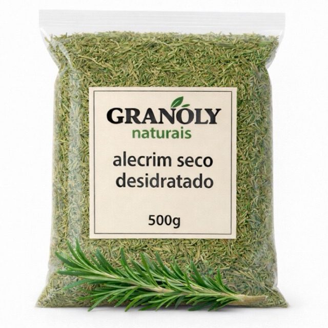 Alecrim Seco Natural 500g |Fresco a granel