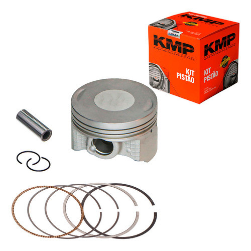 Kit Pistao Aneis Kmp Fazer 150 Crosser Factor 150 