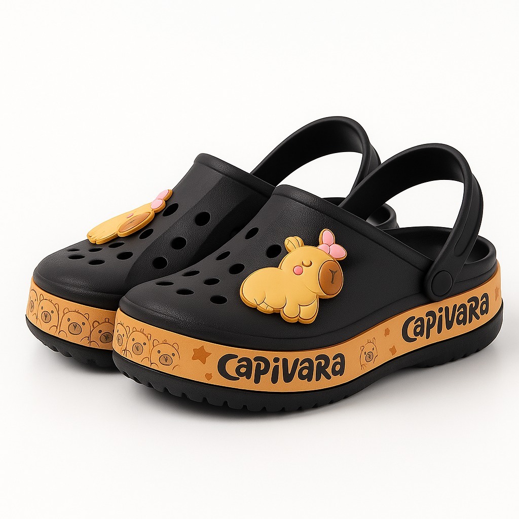 Babuche Capivara Unissex Adulto Juvenil Leve Confo