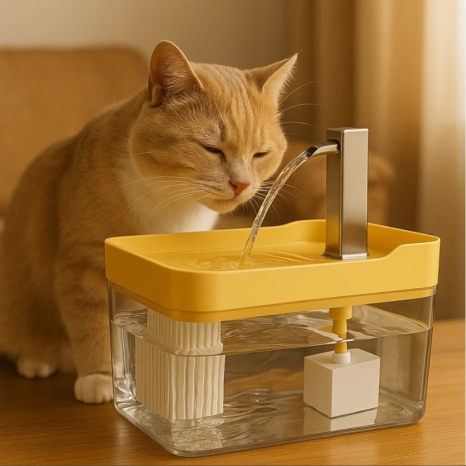 FONTE AUTOMÁTICA PARA GATOS COM FILTRO 1.5LIBOMBA