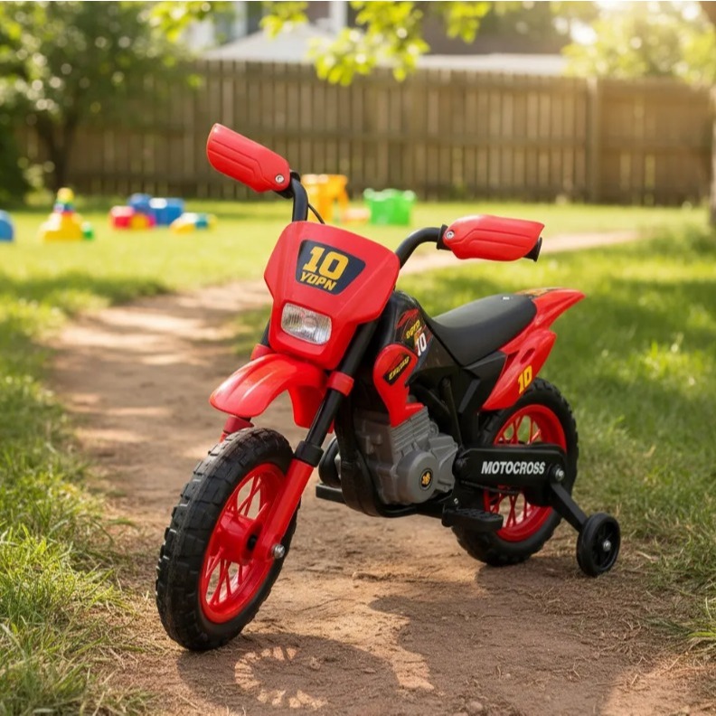 Moto Elétrica Infantil Motocross Homeplay